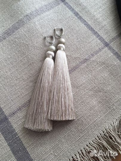 Серьги кисти