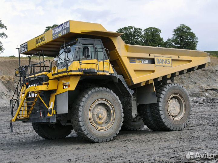 Разбор Коматсу Komatsu самосвалы