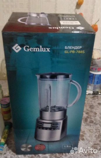 Блендер Gemlux почти новый не рабочий