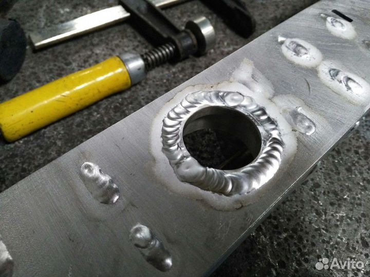 Сварка аргон, алюминий, нержавеющая сталь, выезд