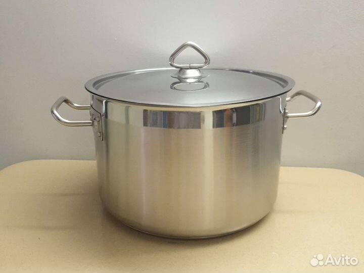 Кастрюля с крышкой из нержавеющей стали