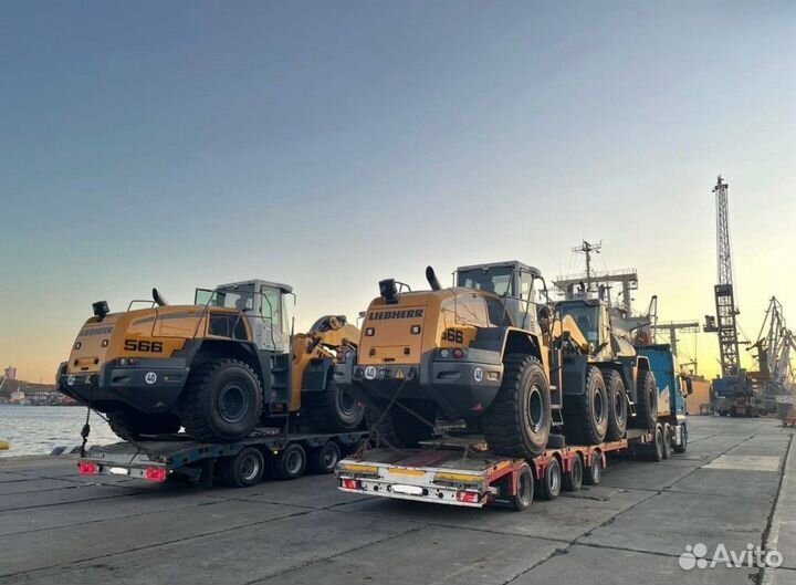 Грузоперевозки негабарита на траллах