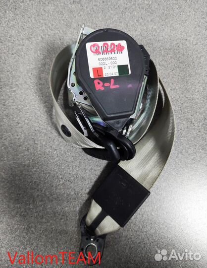 Лот Q226 Ремень безопасности задний левый Audi Q7