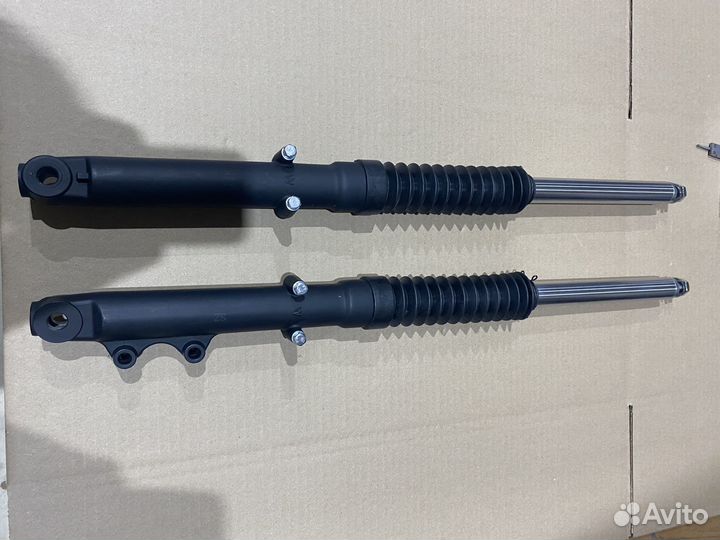 Амортизаторы (вилка) под дис. тормоз мопед RX