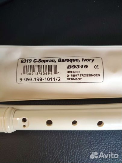 Немецкая блок-флейта Hohner