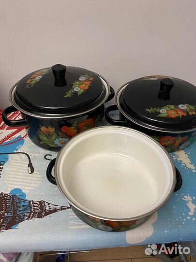 Кастрюля эмалированная СССР