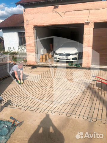 Монтаж обогрева, ступеней, пандусов, площадок