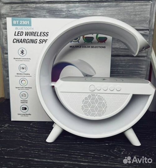 Лампа-ночник-муз.колонка с подсветкой