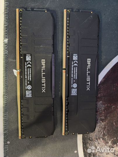 Оперативная память Crucial Ballistix DDR4-3000 16G