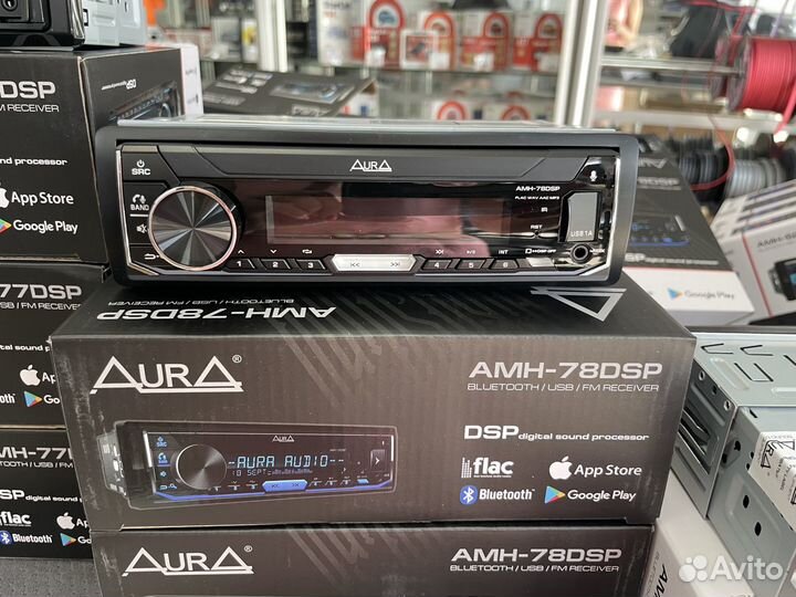 Автомагнитола aura AMH-78DSP