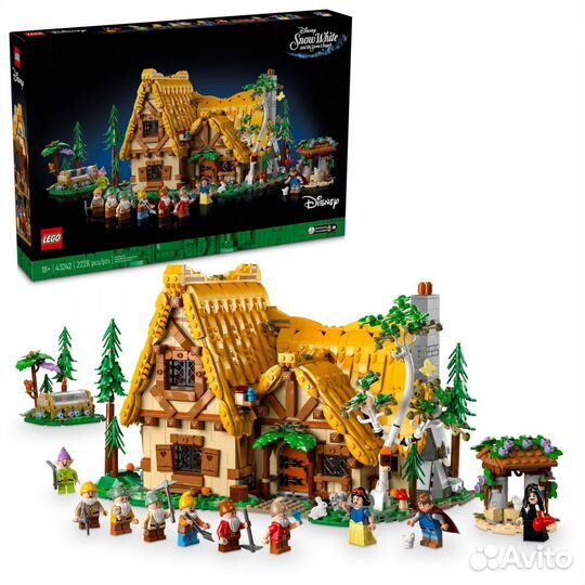 Lego Disney 43242 Домик Белоснежки и семи гномов