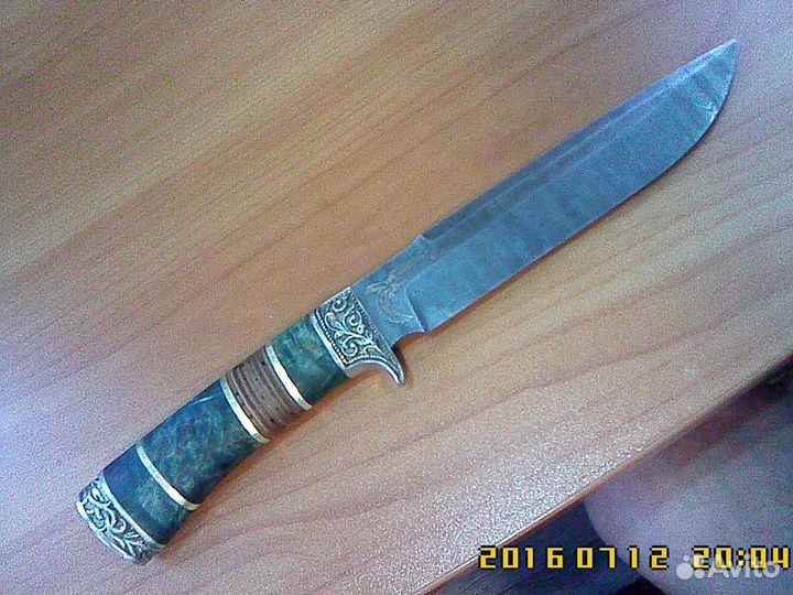 Нож Дамасская сталь