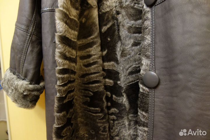 Дубленка натуральная женская 48 50