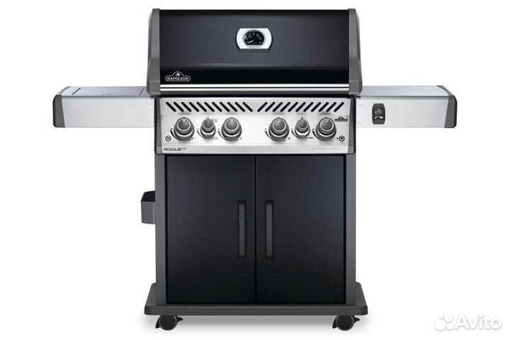 Газовый гриль Napoleon Rogue 525 SE черный с ик го
