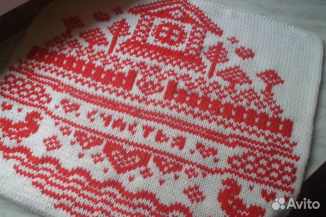 Наволочка вязаная