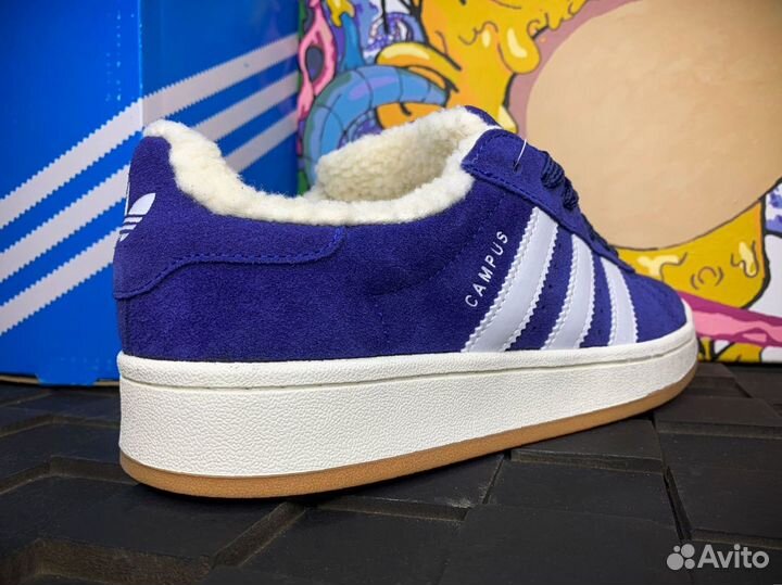 Кроссовки Adidas Campus синие