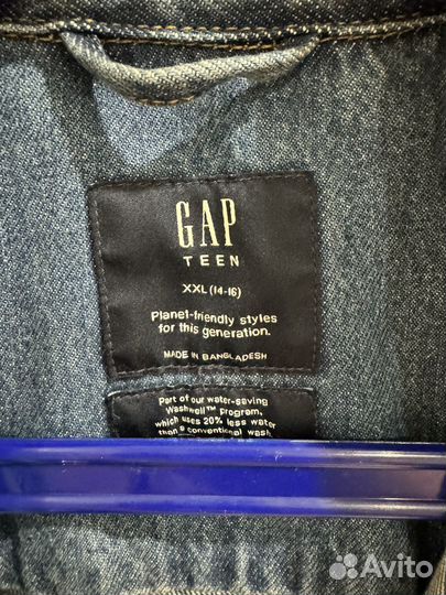 Джинсовая куртка gap