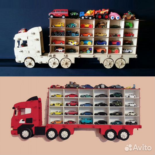 Парковка для машинок Новая Полка гараж для машин