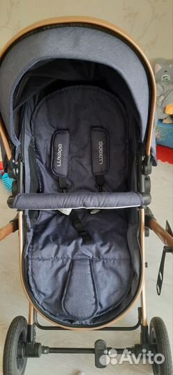 Коляска luxmom 3 в 1 бу
