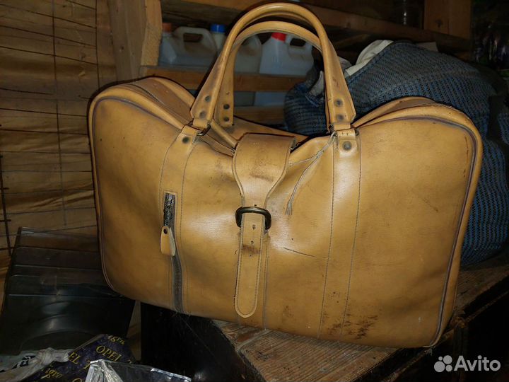 Сумка дорожная винтаж