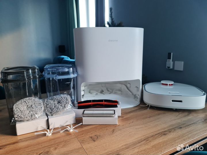 Робот пылесос моющий Dreame w10