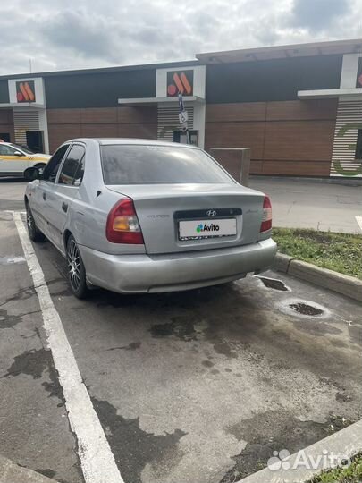Hyundai Accent 1.5 МТ, 2005, 311 000 км