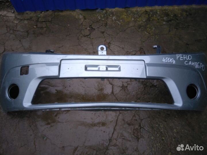 Бампер передний рено сандэро В наличие