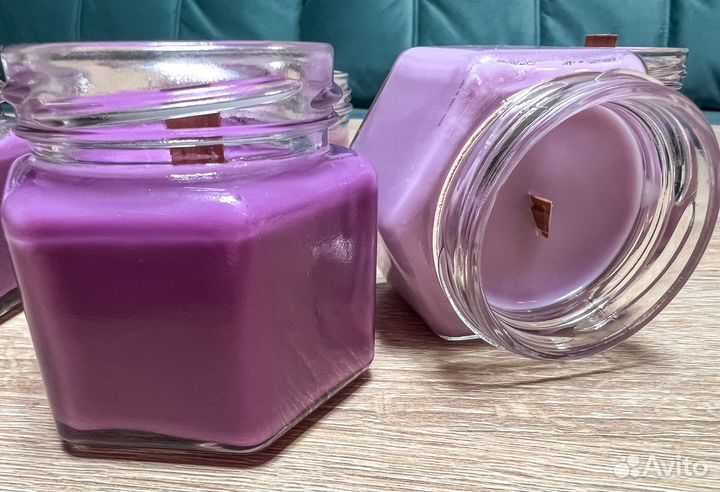 Ароматическая свеча ручной работы