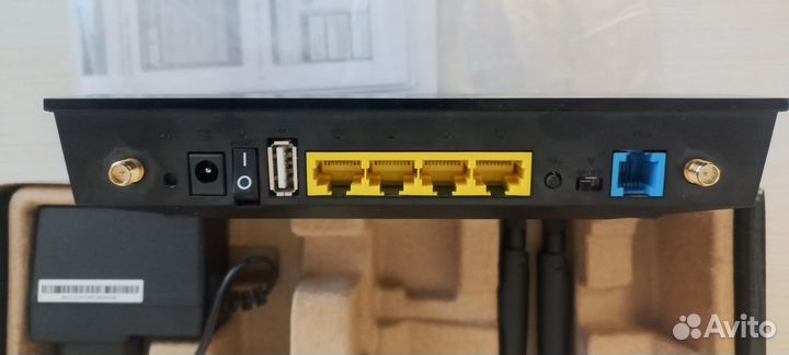 Wifi роутер asus DSL N12U модем