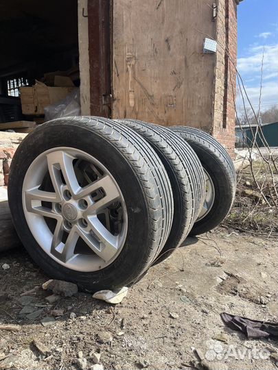 Колеса kia с резиной 205/55 nexen