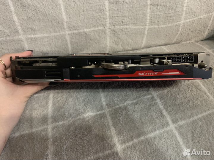 Видеокарта Asus Strix R9 Fury 4gb