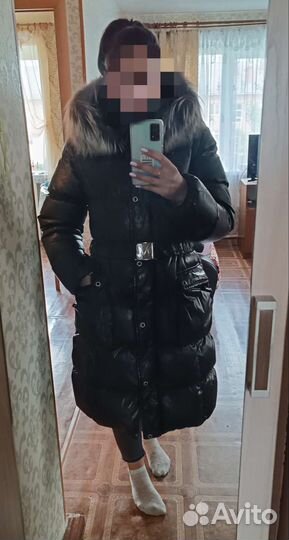 Пуховик женский на пуху