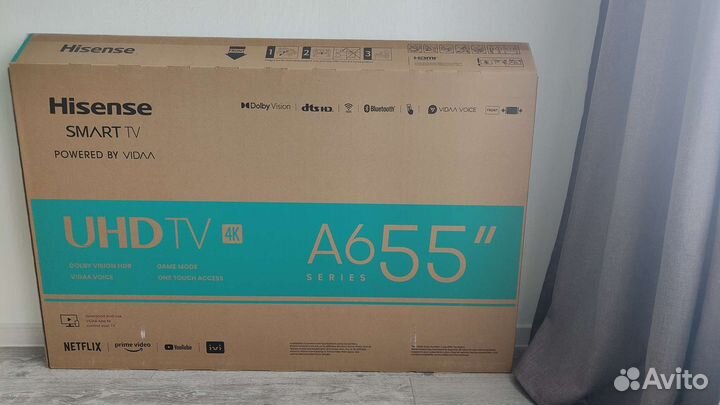 Телевизор hisense 55a6bg