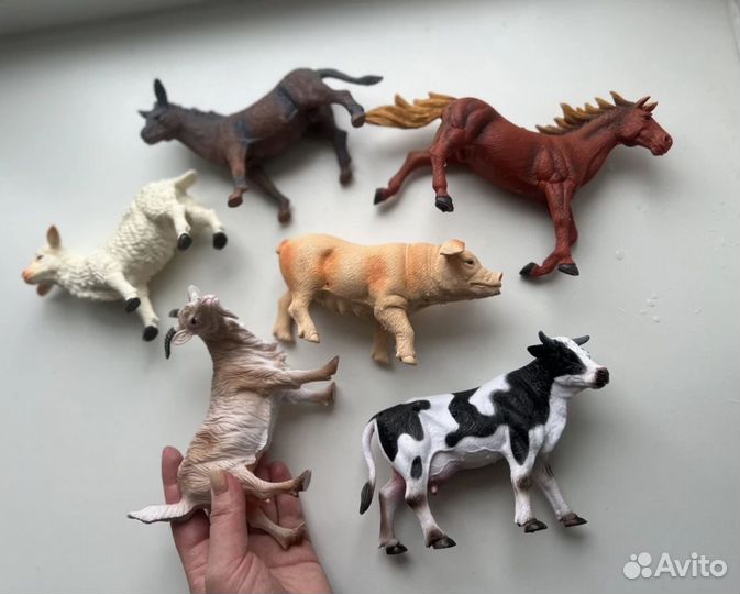 Набор фигурок животных (ферма)