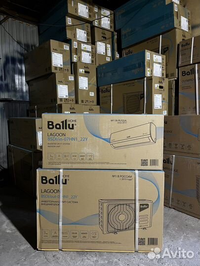 Инверторные кондиционеры Ballu Lagoon DC inverter