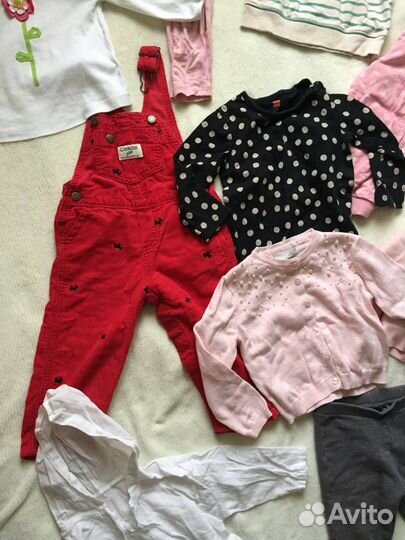 Вещи на девочку пакетом 74-80
