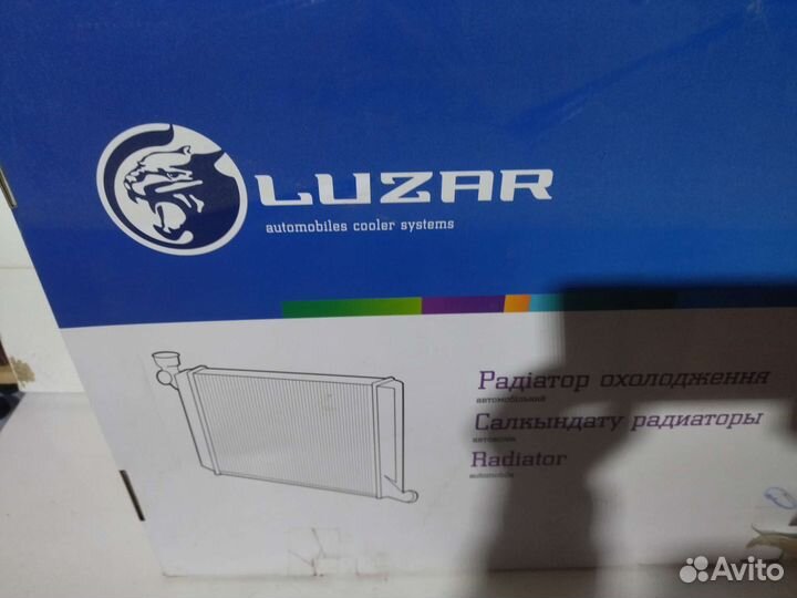 Luzar LRC 14FC радиатор охл. Almera Classic