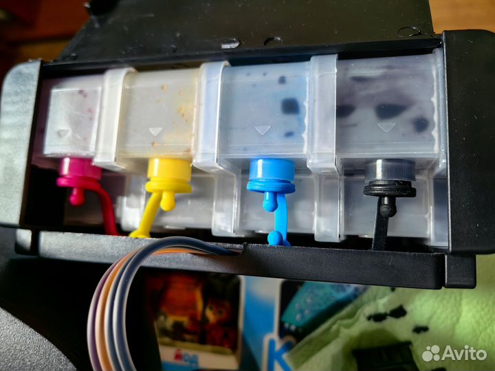 Почти Новая снпч система для принтера