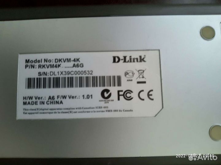 Переключатель,Коммутатор D-Link, Конвертер