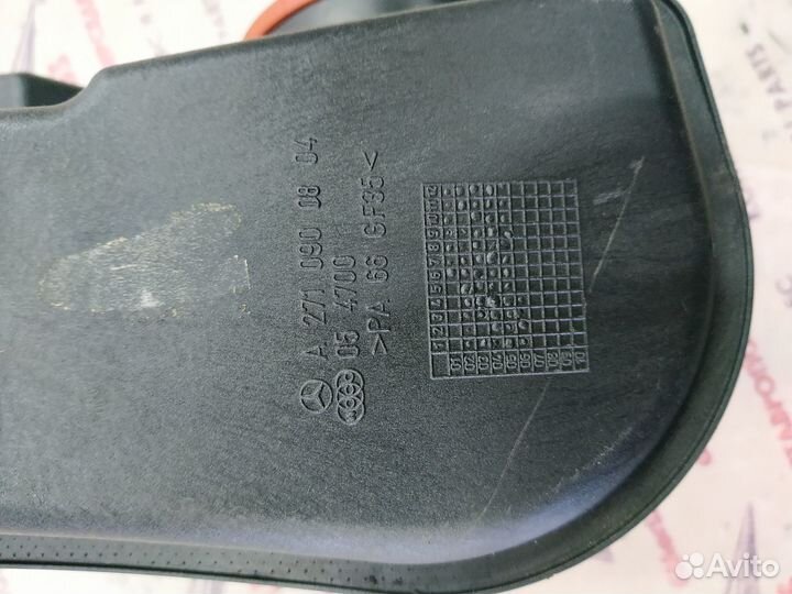 Резонатор воздушного фильтра m271 Mercedes компрес