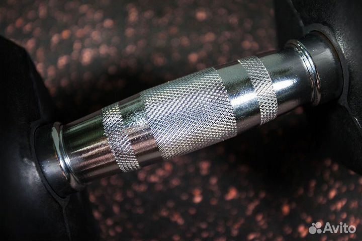 Гантель шестигранная (гексагональная) 27,5 кг