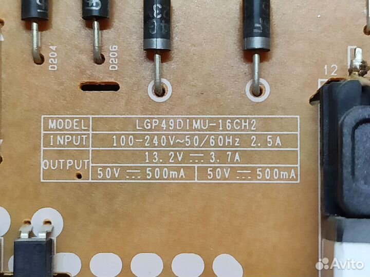 Плата питания EAX66793401 (1.6)