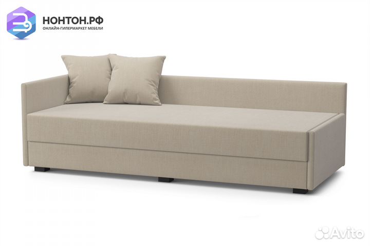 Тахта Гарди темно-бежевая