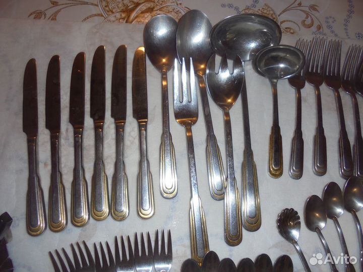 Zepter б\у столовые приборы 44 предм