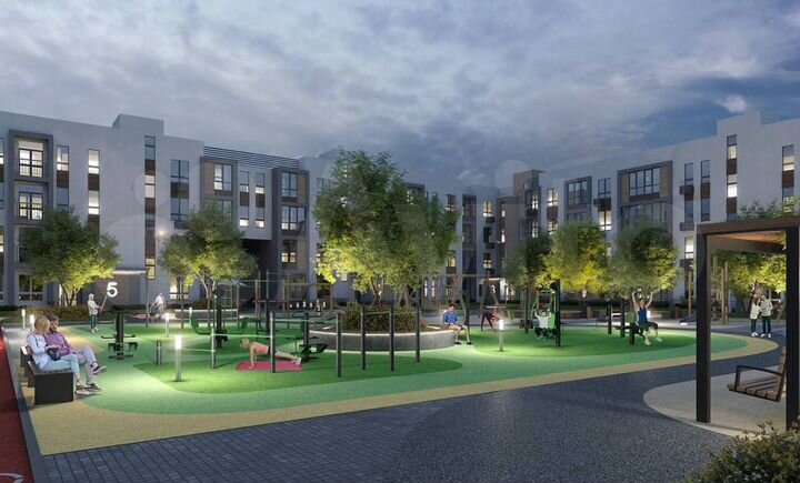 3-к. квартира, 88,3 м², 3/4 эт.