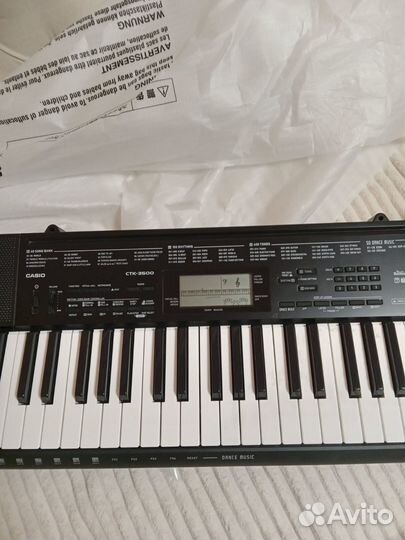 Синтезатор casio ctk 3500