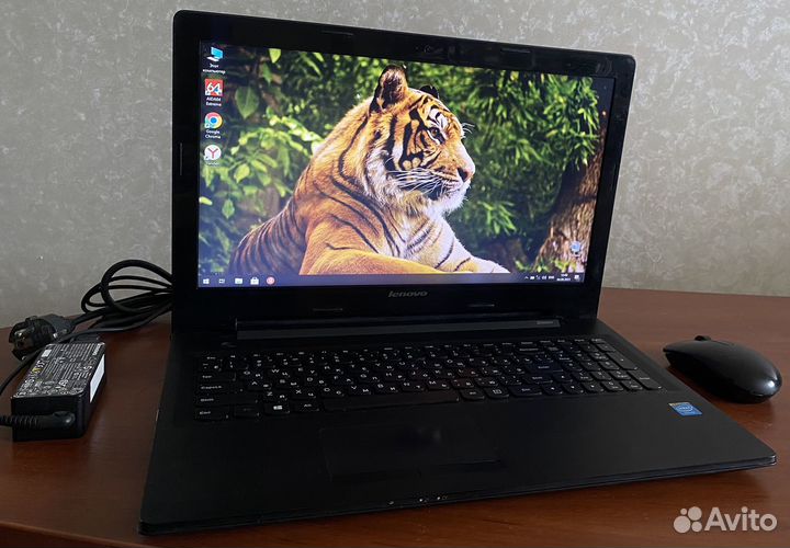 Надёжный ноутбук Lenovo/15.6/2.16Ghz/500gb/акб3ч