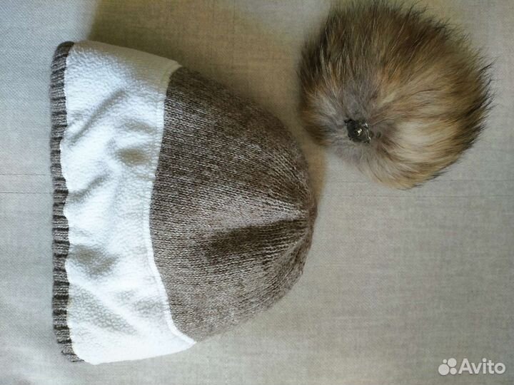 Комплект шапка и снуд