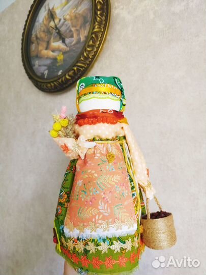 Народная кукла оберег Рябинка