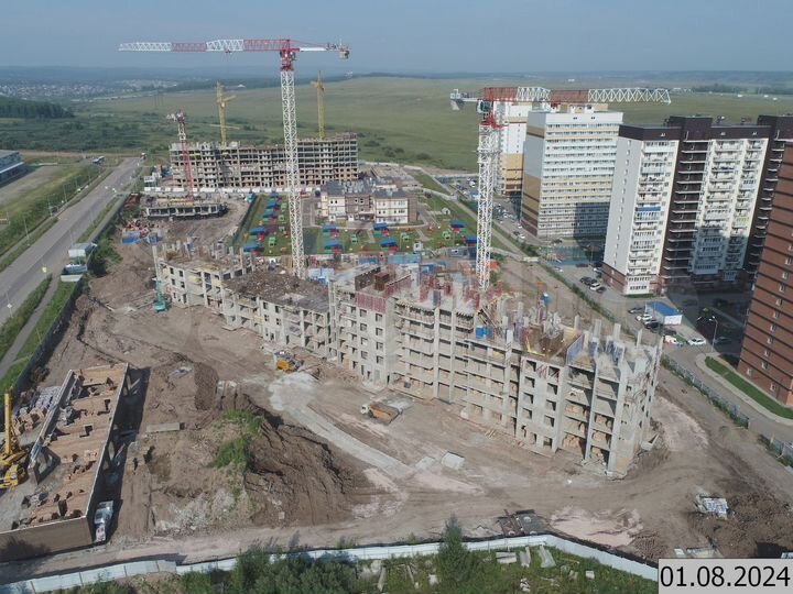 2-к. квартира, 53,8 м², 9/19 эт.